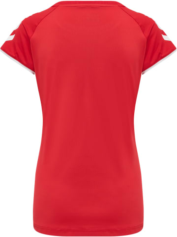 Hummel Hummel T-Shirt Hmlcore Volleyball Damen Dehnbarem Atmungsaktiv Schnelltrocknend in TRUE RED