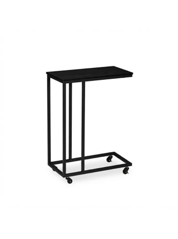Beistelltisch in Schwarz - (B)60 x (H)79 x (T)30 cm
