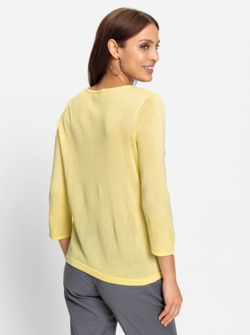 WITT WEIDEN Pullover in zitrone
