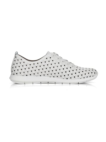 remonte Komfort Schnürschuhe in Weiß