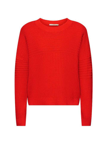 ESPRIT Pullover in red