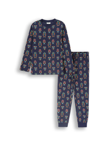 Coccodrillo Pyjama für Jungen in dunkelblau