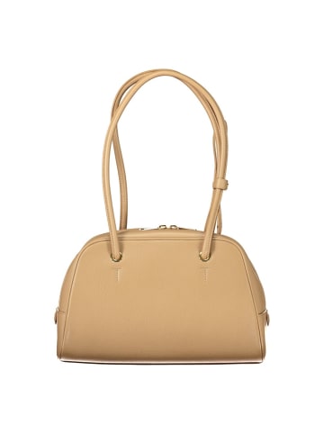 Furla Beige Leder Damen Schultertasche