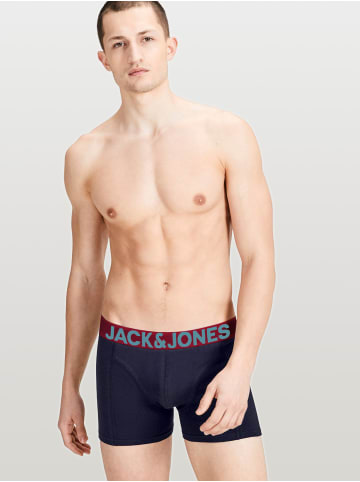 Jack & Jones 5er-Set Unterhosen Panties in Navy Red