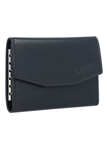 Esquire New Silk Schlüsseletui Leder 10 cm schwarz