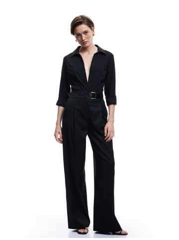KOTON BLUSE LS in Schwarz