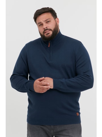 BLEND Strickpullover BHRobin Big & Tall in Mittelblau