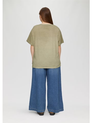 QS T-Shirt in 72D0_helles olivgrün