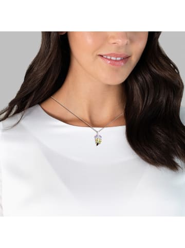 Rafaela Donata Kette Floral Sterling Silber Amethyst in silber