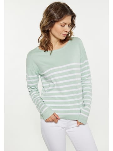 usha BLUE LABEL Damen Pullover in MINZE WEISS