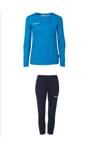 uhlsport  Torwart-Sets Prediction Junior in fluo blau