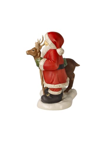 Goebel Figur " Santa und der König des Waldes " in Bunt