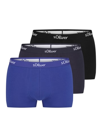 s.Oliver Retro Short / Pant Basic in Blau / Dunkelblau / Schwarz