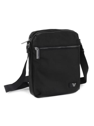 Roncato Brooklyn Revive Umhängetasche 18cm in BLACK