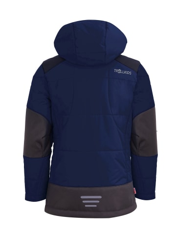 Trollkids Winter-Parka "Narvik" in Marineblau / Rot