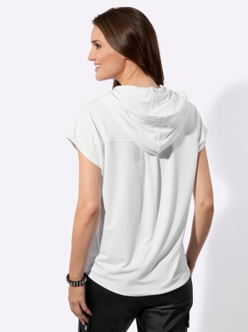 WITT WEIDEN Kapuzenshirt in weiß