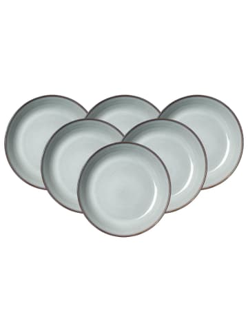 Ritzenhoff & Breker 6er Set Suppenteller Alicante ø 21 cm in Grau
