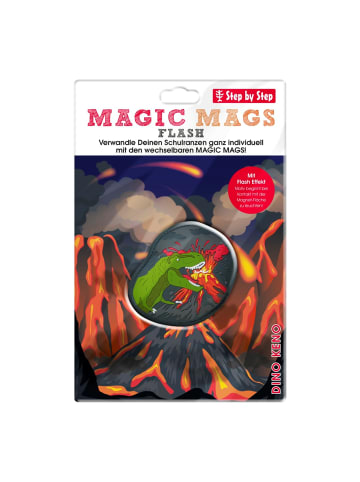 Step by Step Ranzen-Zubehör-Set MAGIC MAGS in Dino Keno