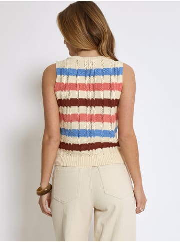 Peppercorn Top in Skyblue Stripe