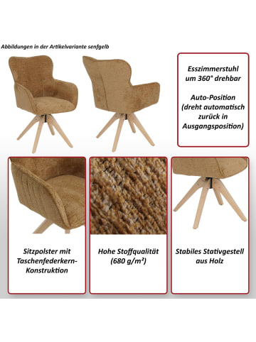 MCW 2er-Set Esszimmerstuhl Q35, Grau