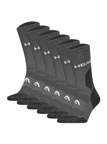 HEAD Socken 6er Pack in Grau