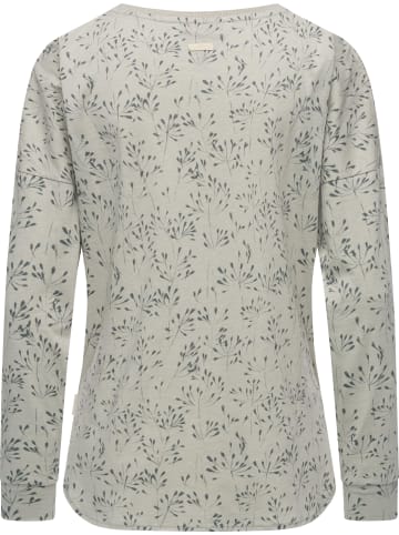 ragwear Langarmshirt Shimona Long Flowery in Bone