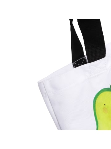 Mr. & Mrs. Panda Schultasche Avocado Kern rollt mit Spruch in Weiß