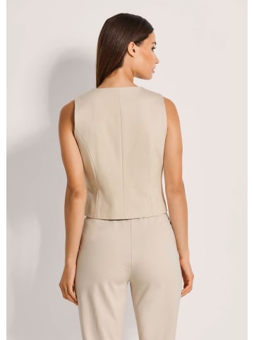 MADELEINE Ärmellose Weste in kiesel