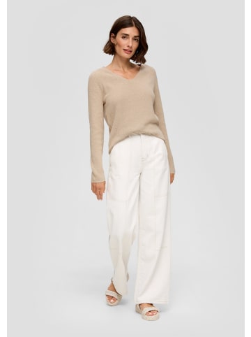 s.Oliver Strickpullover langarm in Braun