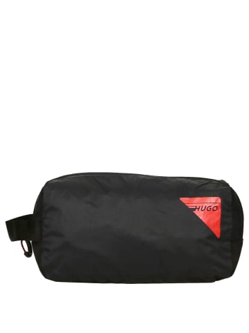 HUGO Tronic M Washbag - Kulturbeutel 22 cm (black) in schwarz