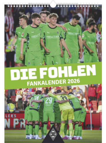 TeNeues Calendars & Stationery Kalender - N Neumann - Borussia Mönchengladbach 2026 - Wandkalender A3 (30