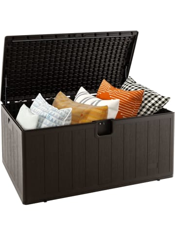 COSTWAY Gartenbox 492 L in Braun