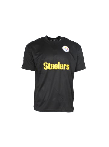 NEW ERA Shirt Wordmark Jersey Pitsburgh Steelers in Schwarz