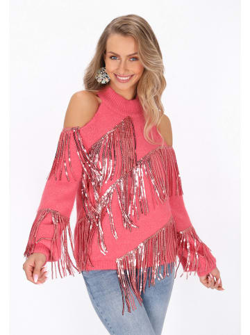 IZIA Women Sweater in pink