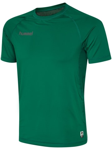 Hummel Kinder Sportshirt in Grün