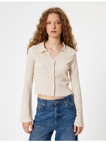 KOTON T-shirt in Beige
