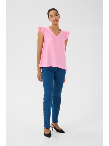 Kaffe Ärmellose Bluse KAlui Regular fit in Rosebloom CC