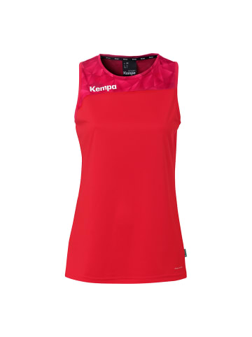 Kempa TankTop Athletics 29 Women in rot/chilirot