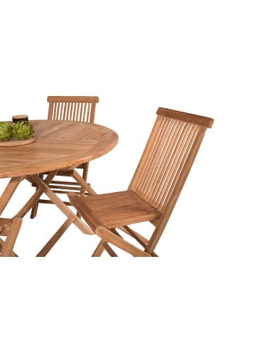 ebuy24 Gartenset Kenya 5-teilig Natur 120 x 120 cm
