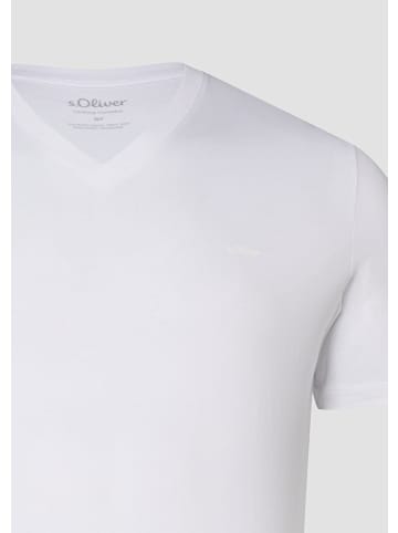 s.Oliver T-Shirt in 0100_weiß