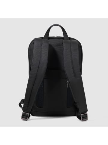 Piquadro Brief 2 Rucksack 43 cm Laptopfach in nero