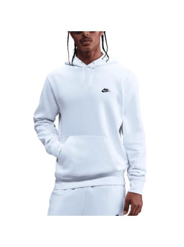 Nike Sweatshirt in White/White/Black