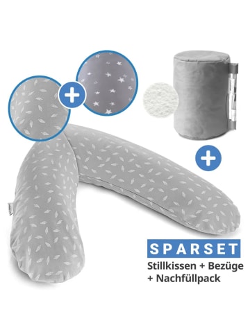 Theraline 4-tlg. Stillkissen Sparset Das Original 190 in grau