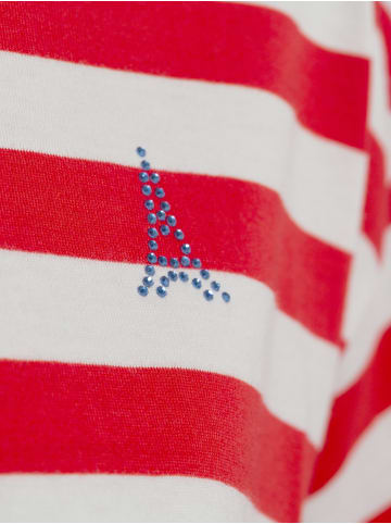 Marie Lund Shirt in rot ecru