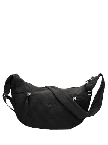 GianMarco Venturi Schultertasche in BLACK