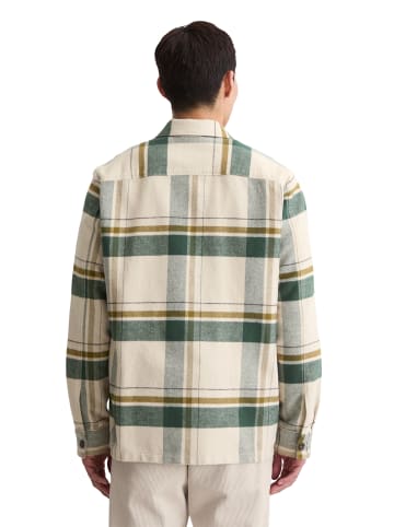 Marc O'Polo Overshirt in multi/ grey silk