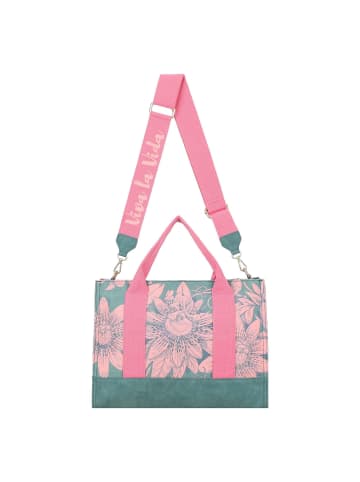 Fritzi aus Preußen Fritzi x Frida Kahlo Limited Bloom Schultertasche 40 cm bloom green