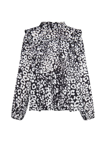faina Mädchen (Kids) Bluse in Schwarz Weiss