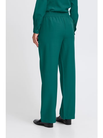 b. young BYMMIDDE PANTS - LIGHT WOVEN Straight fit in Sea Moss Melange