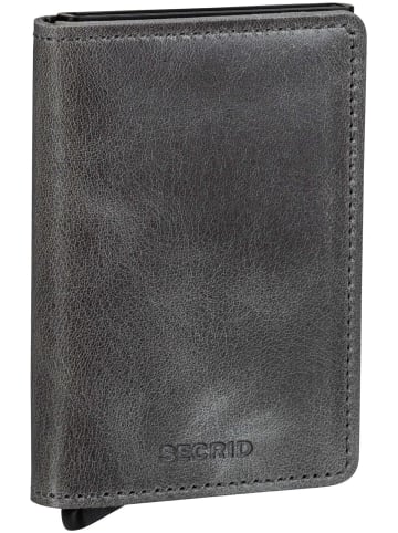 Secrid Geldbörse Slimwallet Vintage in Grey-Black